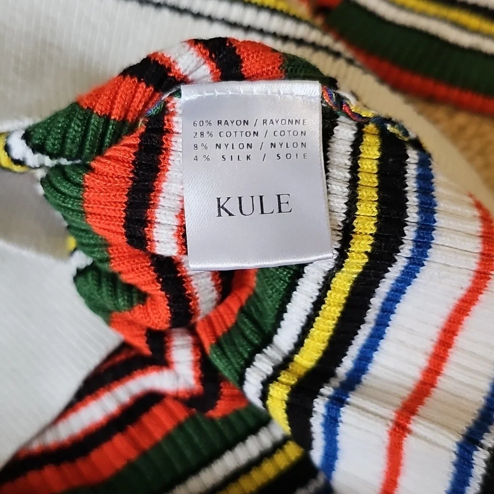 KULE The Millie Sweater Size Large Ribbed Knit - Picture 3 of 4